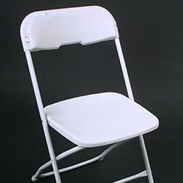 白色新秀丽椅